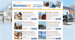 Desktop Screenshot of busreisen24.de